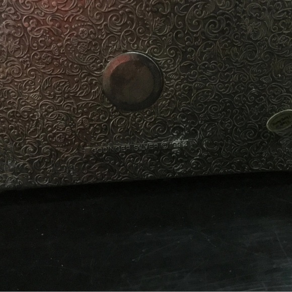 Intricate Silver-plate Decorative jewelry Box, Godinger silver 1992 - Picture 7 of 8